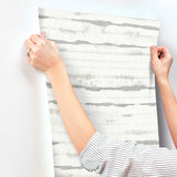 Destin Grey by A-Street Prints Stripe Wallpaper – A-Street Prints 4172-27518