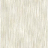 A-Street Prints Largo Neutral striated stripe wallpaper roll, 20.5 in x 33 ft.