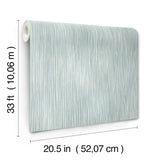 Largo Turquoise by A-Street Prints Striated Wallpaper- A-Street Prints 4172-27522