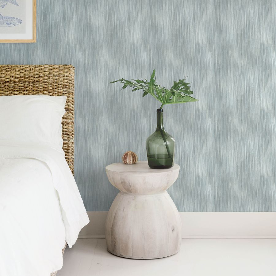 Largo Turquoise by A-Street Prints Striated Wallpaper- A-Street Prints 4172-27522