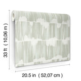 Serendipity Seafoam by A-Street Prints Shibori Wallpaper- A-Street Prints 4172-27524