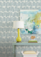 Serendipity Light Blue by A-Street Prints Shibori Wallpaper- A-Street Prints 4172-27525