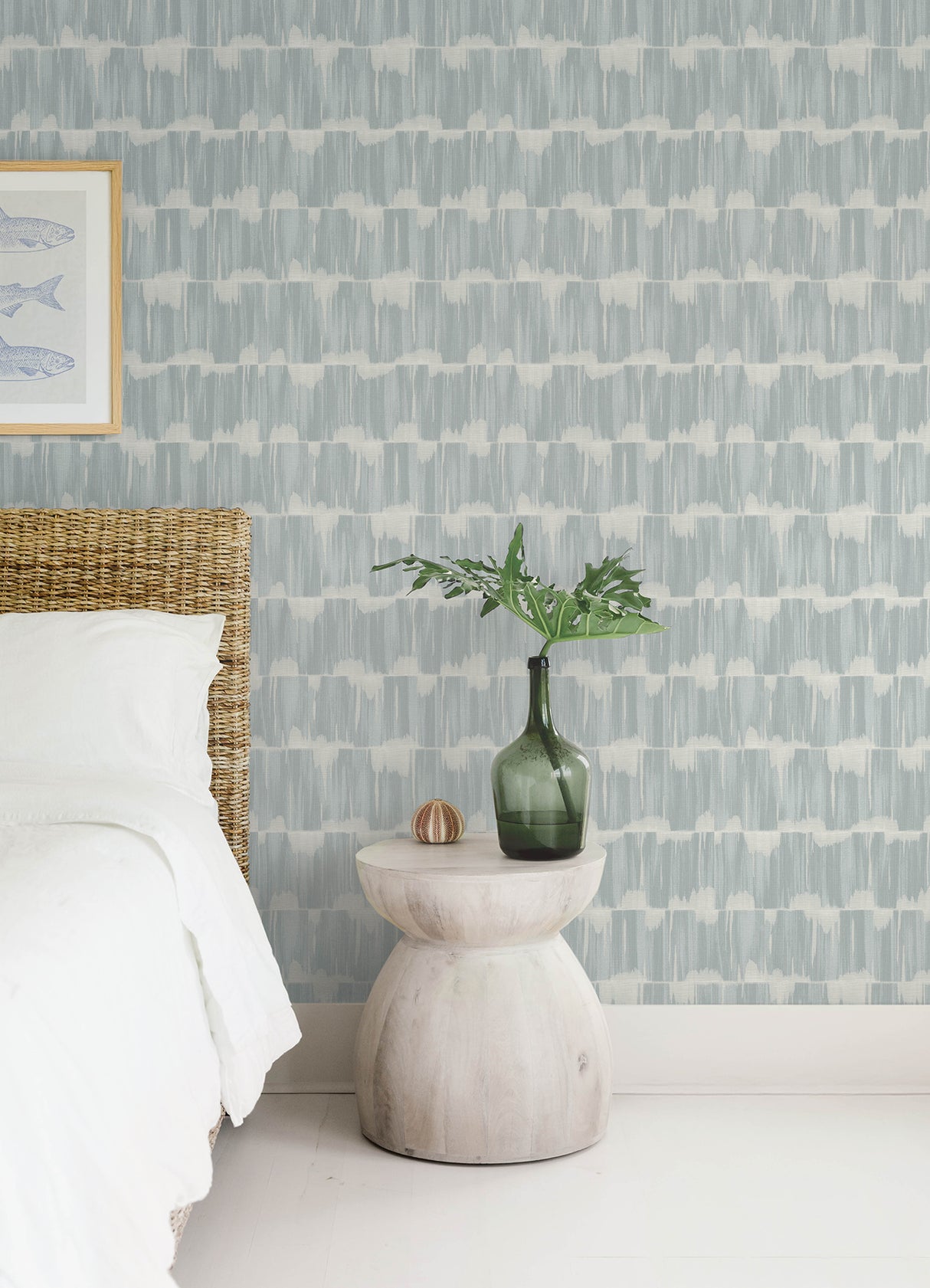 Serendipity Light Blue by A-Street Prints Shibori Wallpaper- A-Street Prints 4172-27525