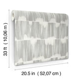 Serendipity Sterling by A-Street Prints Shibori Wallpaper- A-Street Prints 4172-27526
