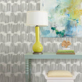 Serendipity Sterling by A-Street Prints Shibori Wallpaper- A-Street Prints 4172-27526