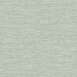 A-Street Prints Malin Seafoam Faux Grasscloth Wallpaper sample swatch showing woven-look texture in soft seafoam blue-green.