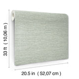Malin Seafoam by A-Street Prints Faux Grasscloth Wallpaper- A-Street Prints 4172-27530