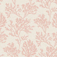 Tortuga Pink Coral Weave grasscloth wallpaper by A-Street Prints, 27 in x 27 ft roll