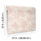 Tortuga Pink by A-Street Prints Paper Weave Grasscloth Wallpaper – A-Street Prints 4172-82000