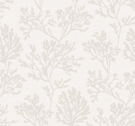 Tortuga Dove Coral Weave Grasscloth Wallpaper by A-Street Prints, 27 in x 27 ft (4172-82001)