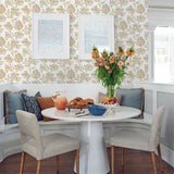 Tortuga Gold by A-Street Prints Coral Weave Grasscloth Wallpaper – A-Street Prints 4172-82002
