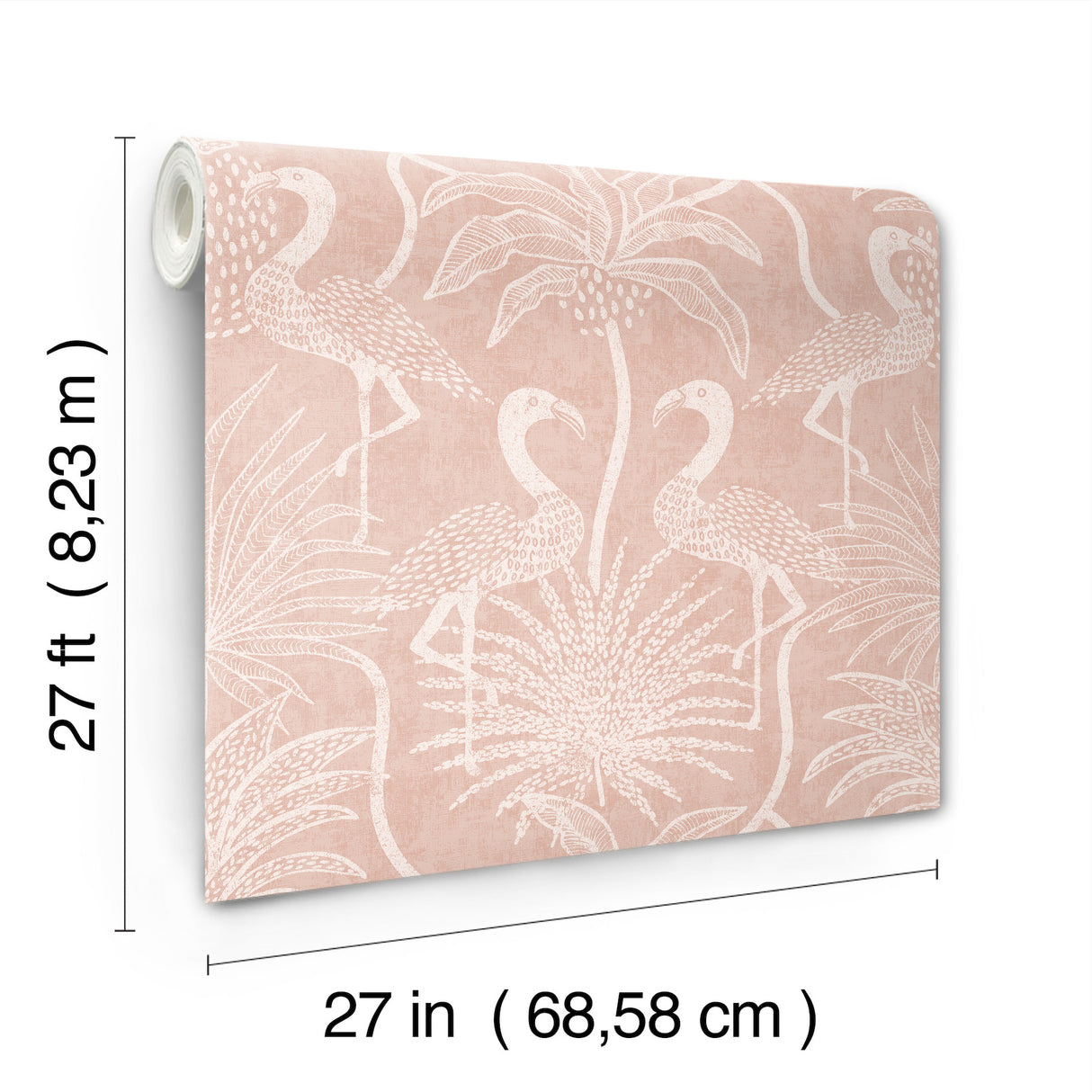 Biscayne Coral by A-Street Prints Flamingo Beach Wallpaper – A-Street Prints 4172-82007