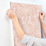 Biscayne Coral by A-Street Prints Flamingo Beach Wallpaper – A-Street Prints 4172-82007