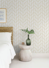 Salvo Gold by A-Street Prints Curved Contours Wallpaper – A-Street Prints 4172-82008