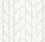 Salvo Light Green Curved Contours Wallpaper by A-Street Prints, 27 in x 27 ft roll