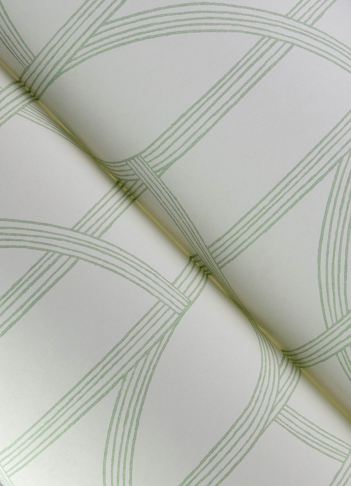 Salvo Light Green by A-Street Prints Curved Contours Wallpaper – A-Street Prints 4172-82009