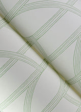 Salvo Light Green by A-Street Prints Curved Contours Wallpaper – A-Street Prints 4172-82009