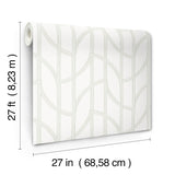 Salvo Light Green by A-Street Prints Curved Contours Wallpaper – A-Street Prints 4172-82009