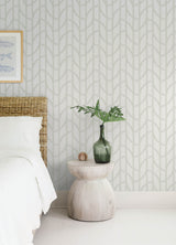 Salvo Light Green by A-Street Prints Curved Contours Wallpaper – A-Street Prints 4172-82009