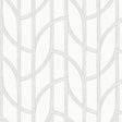 Salvo Silver Curved Contours Wallpaper by A-Street Prints