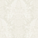 Finch Ivory Woodland Damask Wallpaper – A-Street Prints 4173-27624
