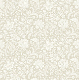 Hague Beige Floral Trail Wallpaper by A-Street Prints