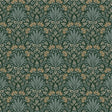 Woodbury Evergreen Floral Damask Wallpaper by A-Street Prints, Chris Loves Julia collection