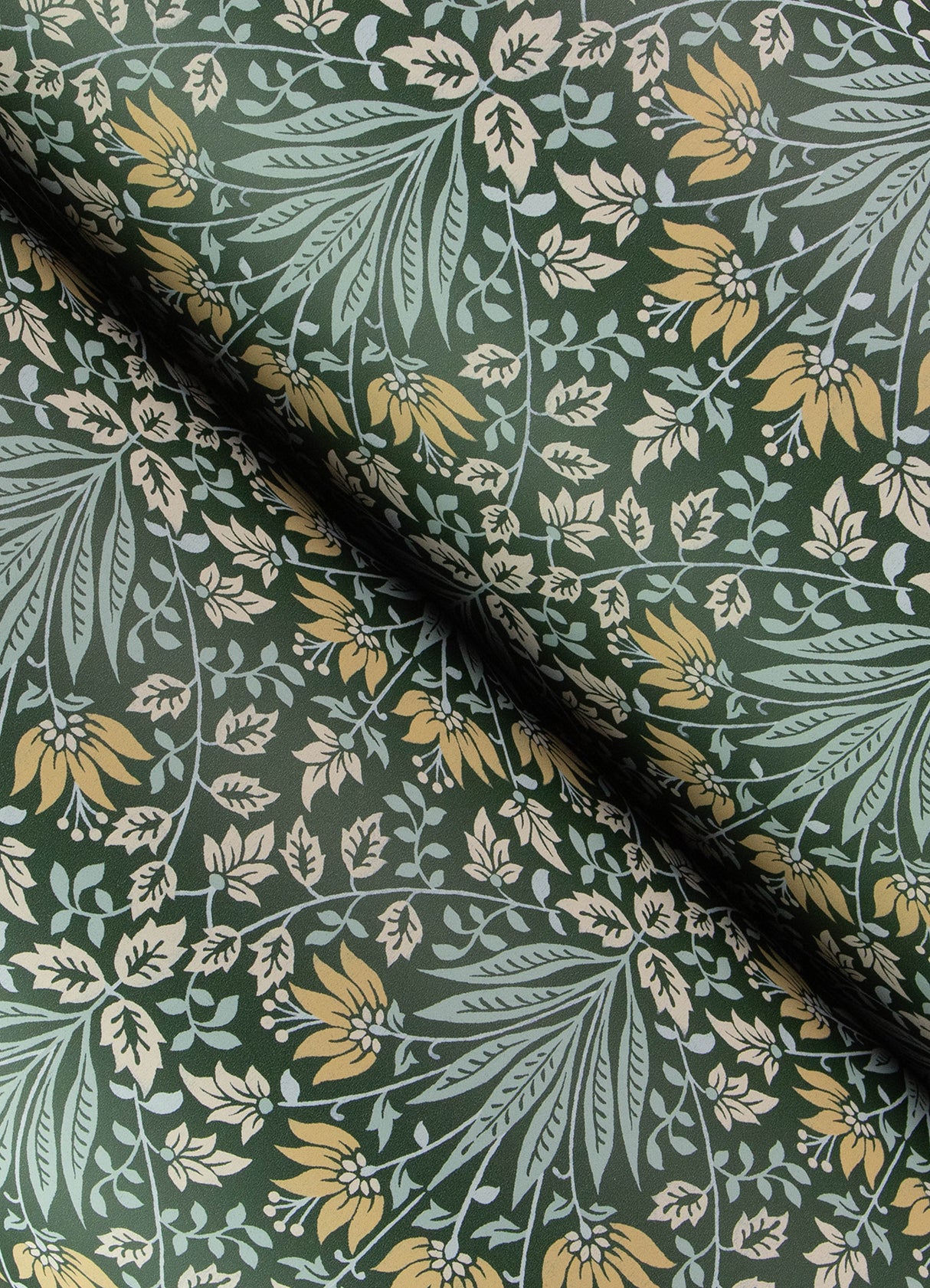 Woodbury Evergreen by Chris Loves Julia Floral Damask Wallpaper – A-Street Prints 4173-27631