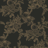 Gerty Gold Fruit Toile Wallpaper – A-Street Prints 4173-27635