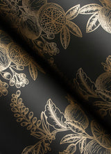 Gerty Gold by Chris Loves Julia Fruit Toile Wallpaper – A-Street Prints 4173-27635