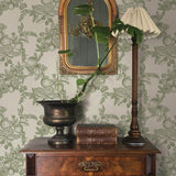 Gerty Green by Chris Loves Julia Fruit Toile Wallpaper – A-Street Prints 4173-27636