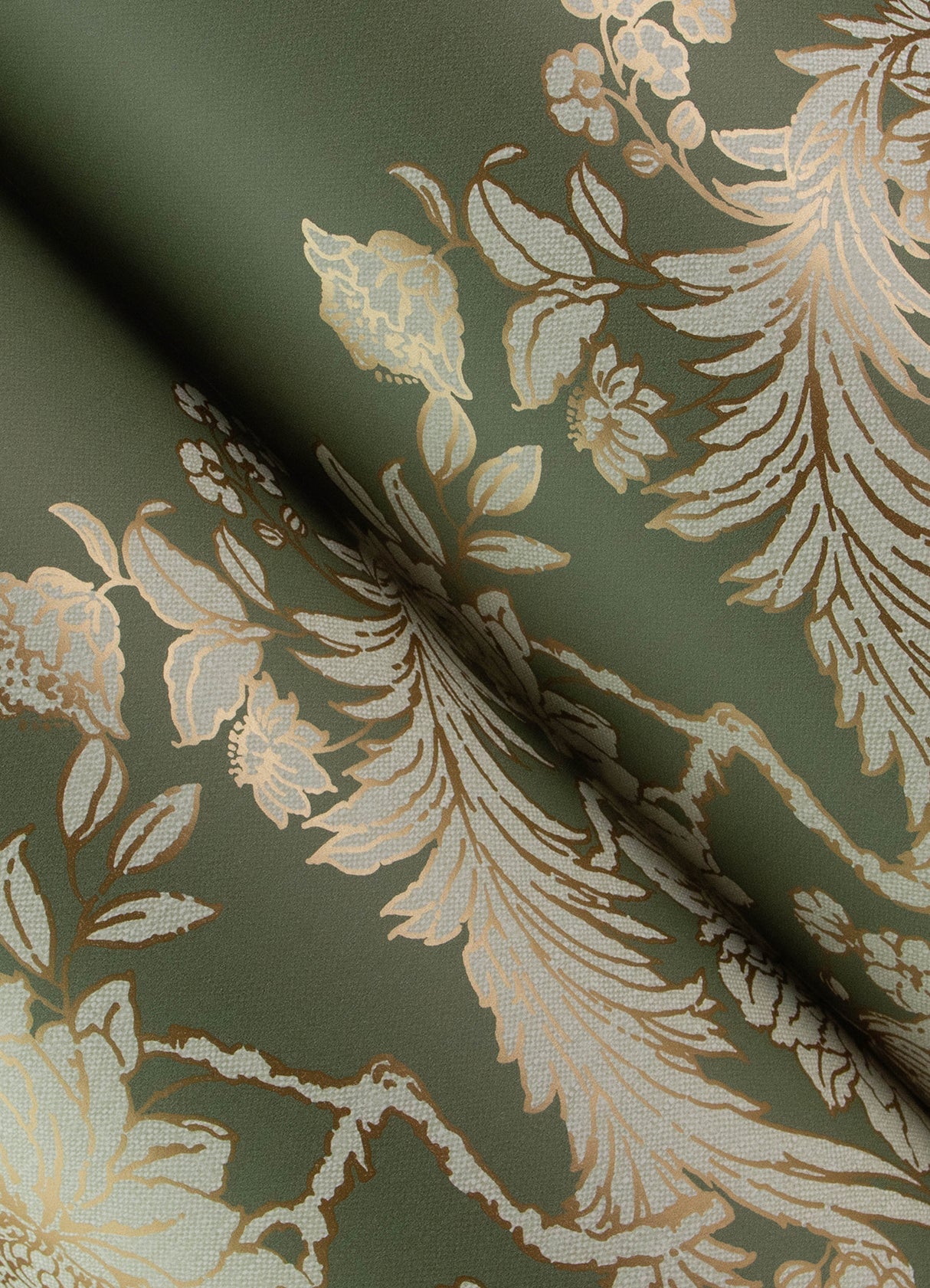 Gisela Green by Chris Loves Julia Floral Columns Wallpaper – A-Street Prints 4173-27639