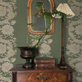 Gisela Green by Chris Loves Julia Floral Columns Wallpaper – A-Street Prints 4173-27639