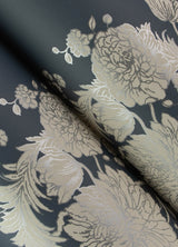 Gisela Blue by Chris Loves Julia Floral Columns Wallpaper – A-Street Prints 4173-27642