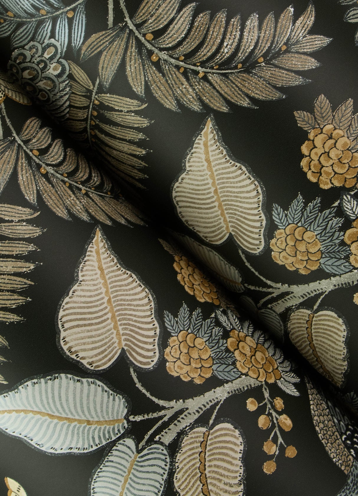 Geneva Black by Chris Loves Julia Peacock Paradise Wallpaper – A-Street Prints 4173-27646