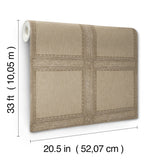 Moorland Chestnut by Chris Loves Julia Wood Panel Wallpaper – A-Street Prints 4173-27657