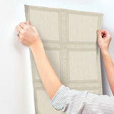 Moorland Ivory by Chris Loves Julia Wood Panel Wallpaper – A-Street Prints 4173-27658