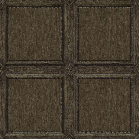 Moorland Dark Brown Wood Panel Wallpaper by A-Street Prints, Chris Loves Julia, SKU 4173-27659