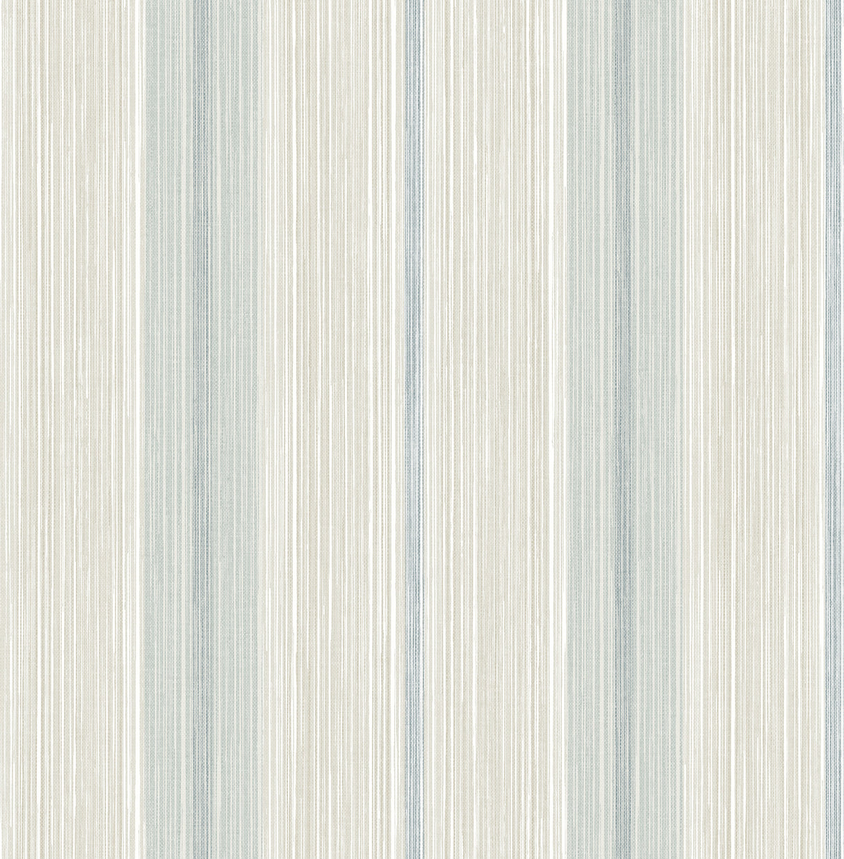 Ames Light Blue Linen Stripe Wallpaper by A-Street Prints