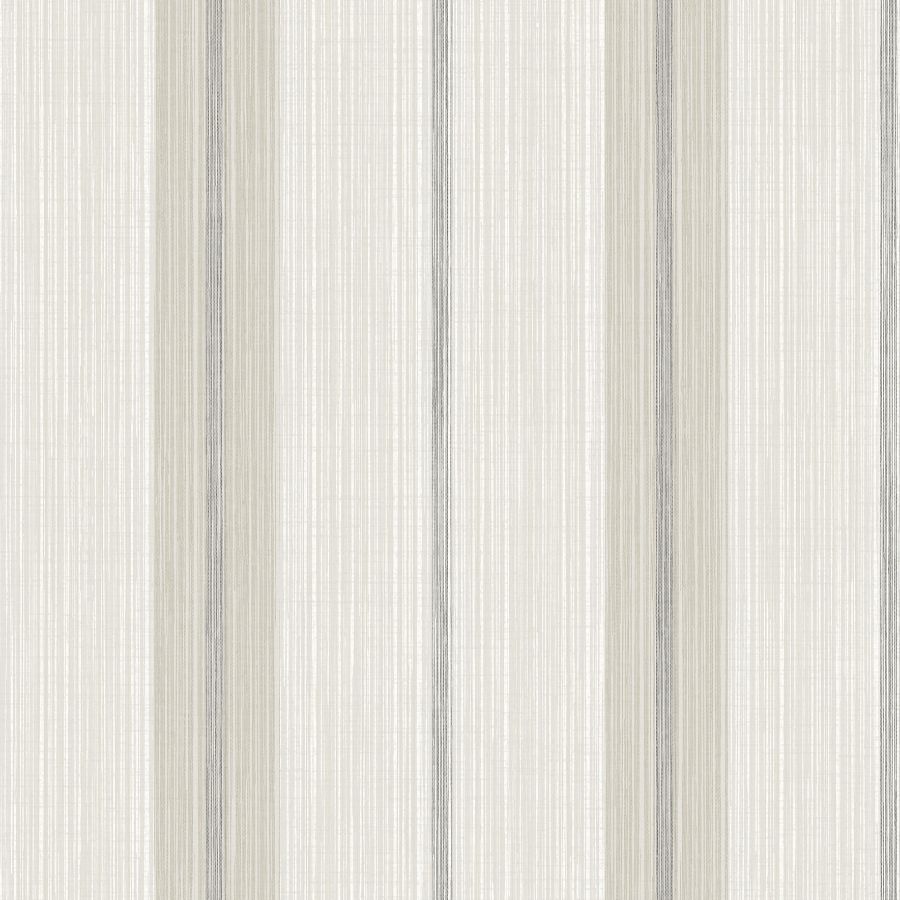 Ames Grey Linen Stripe Wallpaper by A-Street Prints, SKU 4173-27661
