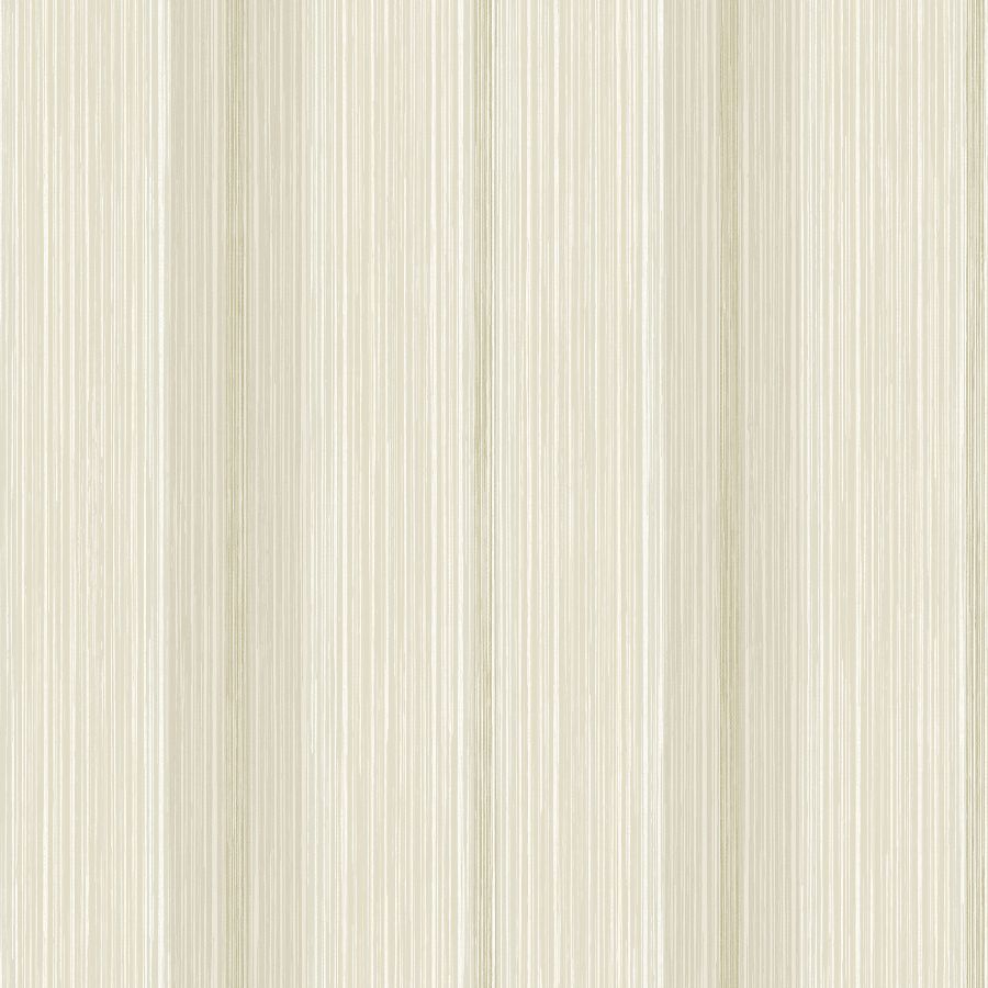 Ames Beige Linen Stripe Wallpaper swatch by A-Street Prints