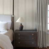 Ames Beige Linen Stripe by Chris Loves Julia Non Woven Wallpaper – A-Street Prints 4173-27662