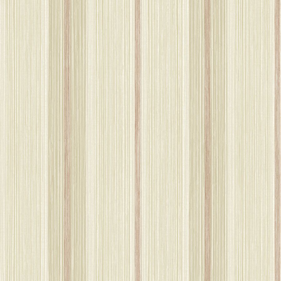 Ames Red Linen Stripe Wallpaper by A‑Street Prints, Chris Loves Julia collection