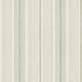 Ames Seafoam Linen Stripe Wallpaper by A-Street Prints