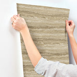 Lyman Neutral by Chris Loves Julia Striated Wallpaper – A-Street Prints 4173-27665
