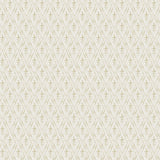 Tillie Neutral Diamond Floral Wallpaper