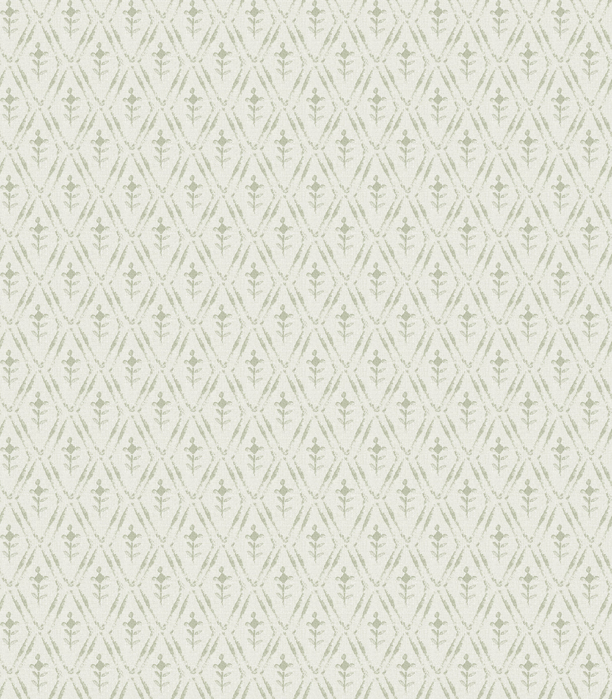 Tillie Sage Diamond Floral Wallpaper by A-Street Prints, 20.5 in x 33 ft roll
