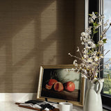 Mycroft Chestnut by Chris Loves Julia Grasscloth Wallpaper – A-Street Prints 4173-82102