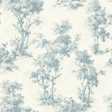 Sainsbury Light Blue Forest Wallpaper by A-Street Prints