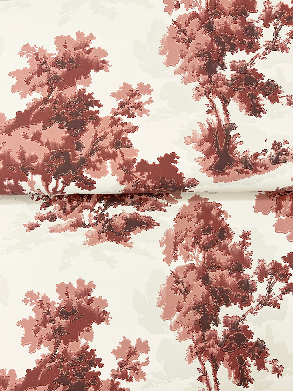 Sainsbury Ruby by Chris Loves Julia Forest Wallpaper – A-Street Prints 4173-82106